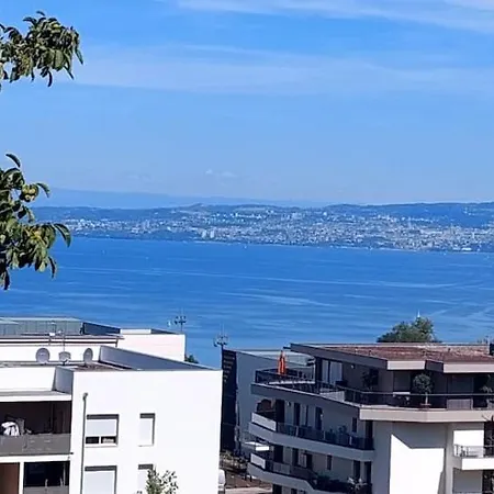 T3 Avec Grande Terrasse Et Vue Apartment Évian-les-Bains